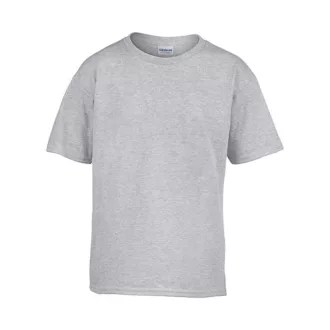   Rövid ujjú Softstyle gyerekpóló, Gildan GIB64000, RS Sport Grey-L