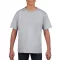 Rövid ujjú Softstyle gyerekpóló, Gildan GIB64000, RS Sport Grey-XS