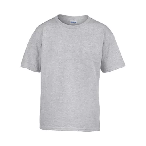 Rövid ujjú Softstyle gyerekpóló, Gildan GIB64000, RS Sport Grey-XS