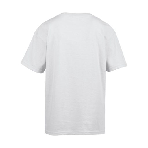 Rövid ujjú Softstyle gyerekpóló, Gildan GIB64000, White-S