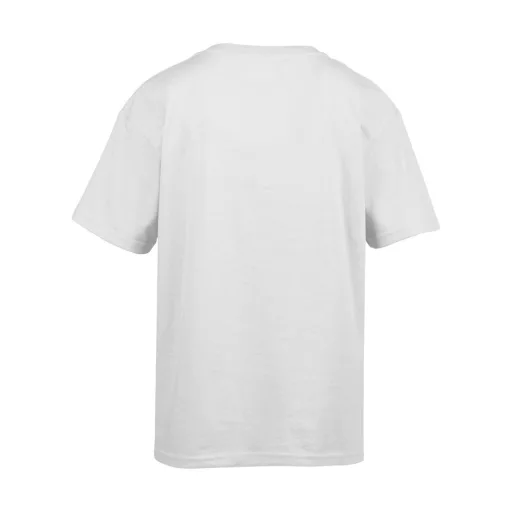 Rövid ujjú Softstyle gyerekpóló, Gildan GIB64000, White-XS