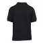DryBlend 50/50 galléros rövid ujjú gyerekpóló , Gildan GIB8800, Black-XL