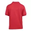 DryBlend 50/50 galléros rövid ujjú gyerekpóló , Gildan GIB8800, Red-L