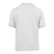 DryBlend 50/50 galléros rövid ujjú gyerekpóló , Gildan GIB8800, White-L