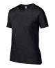 Kereknyakú rövid ujjú női póló, Gildan GIL4100, Black-2XL