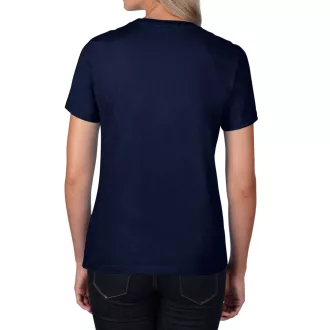   Kereknyakú rövid ujjú női póló, Gildan GIL4100, Navy-2XL