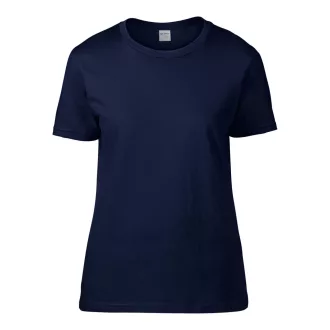   Kereknyakú rövid ujjú női póló, Gildan GIL4100, Navy-2XL