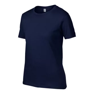   Kereknyakú rövid ujjú női póló, Gildan GIL4100, Navy-2XL