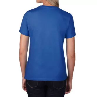   Kereknyakú rövid ujjú női póló, Gildan GIL4100, Royal-2XL