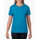 Kereknyakú rövid ujjú női póló, Gildan GIL4100, Sapphire-2XL