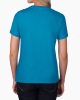 Kereknyakú rövid ujjú női póló, Gildan GIL4100, Sapphire-2XL