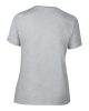 Kereknyakú rövid ujjú női póló, Gildan GIL4100, RS Sport Grey-L