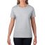 Kereknyakú rövid ujjú női póló, Gildan GIL4100, RS Sport Grey-XL