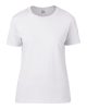 Kereknyakú rövid ujjú női póló, Gildan GIL4100, White-2XL