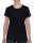 Kerknyakú karcsusított női póló, Gildan GIL5000, Black-2XL