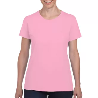   Kerknyakú karcsusított női póló, Gildan GIL5000, Light Pink-2XL