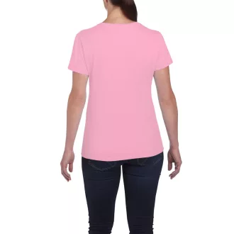   Kerknyakú karcsusított női póló, Gildan GIL5000, Light Pink-2XL