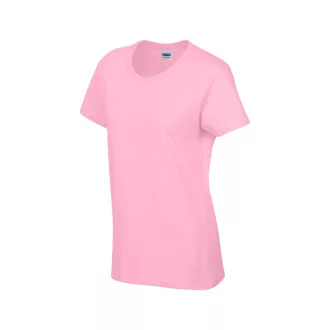   Kerknyakú karcsusított női póló, Gildan GIL5000, Light Pink-2XL