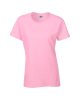 Kerknyakú karcsusított női póló, Gildan GIL5000, Light Pink-S