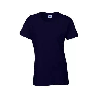   Kerknyakú karcsusított női póló, Gildan GIL5000, Navy-2XL
