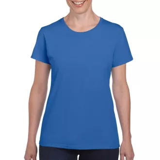   Kerknyakú karcsusított női póló, Gildan GIL5000, Royal-2XL