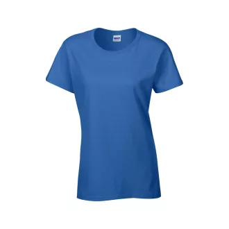   Kerknyakú karcsusított női póló, Gildan GIL5000, Royal-2XL