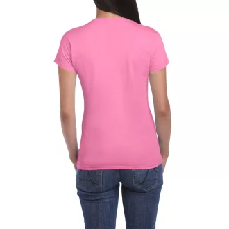   Softstyle testhez álló rövid ujjú női póló, Gildan GIL64000, Azalea-2XL