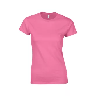   Softstyle testhez álló rövid ujjú női póló, Gildan GIL64000, Azalea-2XL
