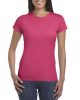 Softstyle testhez álló rövid ujjú női póló, Gildan GIL64000, Heliconia-2XL