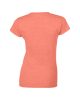 Softstyle testhez álló rövid ujjú női póló, Gildan GIL64000, Heather Orange-L