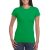 Softstyle testhez álló rövid ujjú női póló, Gildan GIL64000, Irish Green-2XL