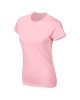 Softstyle testhez álló rövid ujjú női póló, Gildan GIL64000, Light Pink-L