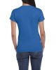 Softstyle testhez álló rövid ujjú női póló, Gildan GIL64000, Royal-2XL