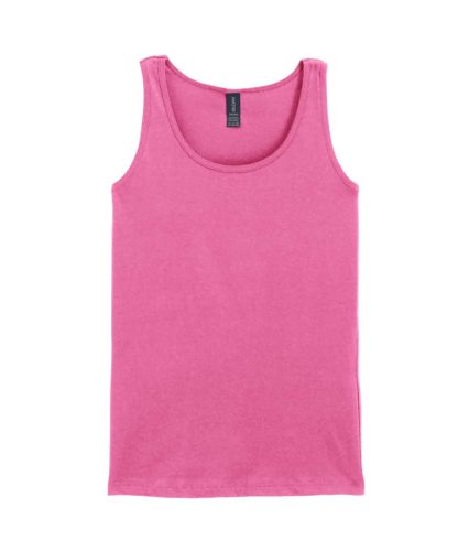 Testhez álló, oldalvarrott női trikó, Gildan GIL64200, Azalea-2XL