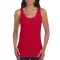 Testhez álló, oldalvarrott női trikó, Gildan GIL64200, Cherry Red-2XL