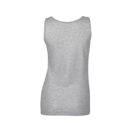 Testhez álló, oldalvarrott női trikó, Gildan GIL64200, RS Sport Grey-2XL