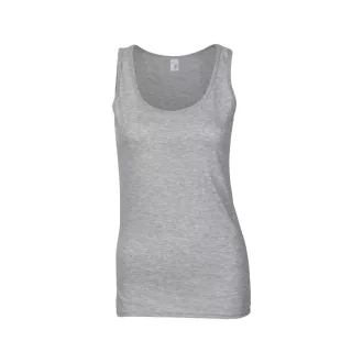   Testhez álló, oldalvarrott női trikó, Gildan GIL64200, RS Sport Grey-S