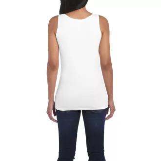   Testhez álló, oldalvarrott női trikó, Gildan GIL64200, White-2XL