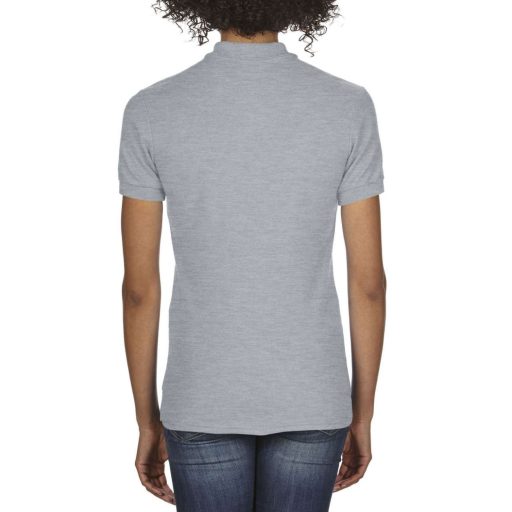 DryBlend dupla piké galléros női póló , Gildan GIL75800, RS Sport Grey-M