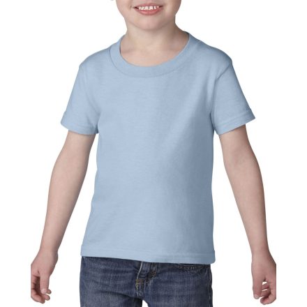 Kereknyakú rövid ujjú gyerek póló, Gildan GIP5100, Light Blue-2T (S)