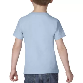   Kereknyakú rövid ujjú gyerek póló, Gildan GIP5100, Light Blue-2T (S)