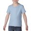 Kereknyakú rövid ujjú gyerek póló, Gildan GIP5100, Light Blue-3T (M)