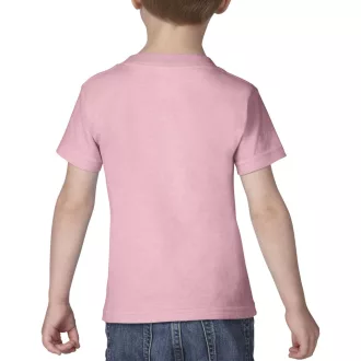   Kereknyakú rövid ujjú gyerek póló, Gildan GIP5100, Light Pink-2T (S)