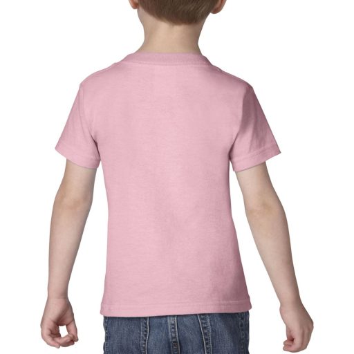 Kereknyakú rövid ujjú gyerek póló, Gildan GIP5100, Light Pink-3T (M)