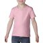Kereknyakú rövid ujjú gyerek póló, Gildan GIP5100, Light Pink-6T (2XL)
