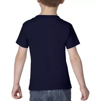   Kereknyakú rövid ujjú gyerek póló, Gildan GIP5100, Navy-2T (S)