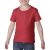 Kereknyakú rövid ujjú gyerek póló, Gildan GIP5100, Red-2T (S)