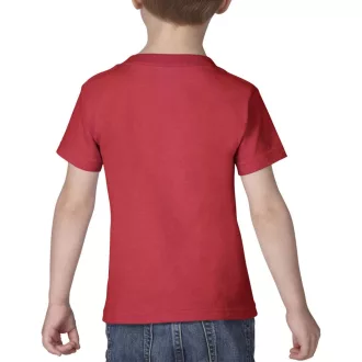   Kereknyakú rövid ujjú gyerek póló, Gildan GIP5100, Red-2T (S)