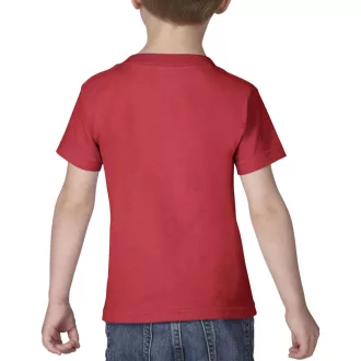   Kereknyakú rövid ujjú gyerek póló, Gildan GIP5100, Red-2T (S)