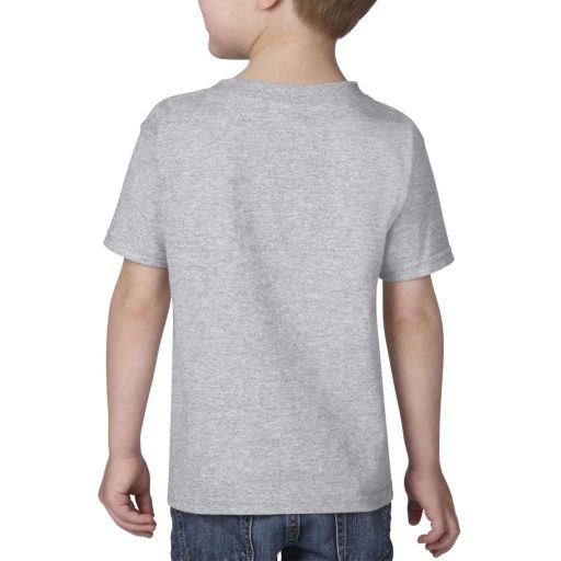 Kereknyakú rövid ujjú gyerek póló, Gildan GIP5100, Sport Grey-5T (XL)